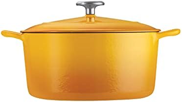 Tramontina Bestow Enameled Cast Iron 5.5-Qt Round Dutch Oven Pot with Lid - Image 3