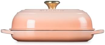 Le Creuset Enameled Cast Iron Oval Bread Oven, 11.5 inch, Peche - Image 4