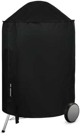 Suphomeware 26 Inch Kettle Grill Cover for Master-Touch Charcoal Grill by SUPHOMEWARE
