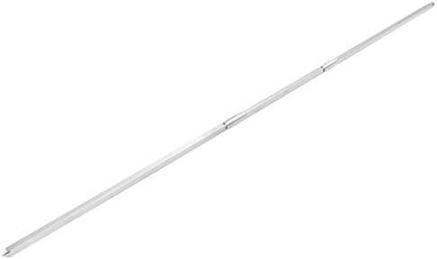 Universal 304 Stainless Steel 5/16" Square Rotisserie Spit Rod, 28-37" by onlyfire