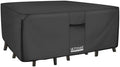 ULTCOVER Waterproof Patio Furniture Cover 76L x 54W in, Black by ULTCOVER