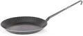 Petromax Wrought Iron Skillet, Long Handle Pan Conducts Heat Evenly, Indoor/Outdoor Camping Cookware for Campfire or Home Kitchen Use, Stove to Table Serveware by Petromax