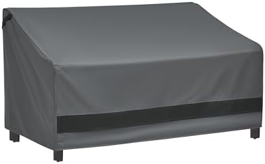 Loriano 600D Oxford Fabric Heavy Duty Patio Furniture Sofa Covers, 100% Waterproof Outdoor for 3-seater Sofa 83"W x 40"D x 30"H, Lawn Patio Cover with Air Vent and Handle by Loriano