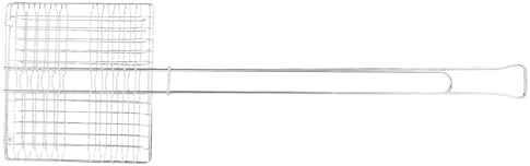 Coghlan's Broiler for Camping and Outdoor Grilling – Hinged Chrome-Plated Basket with Locking Handle, Ideal for Portable Cooking and Barbecue Over Open Fires - Image 2
