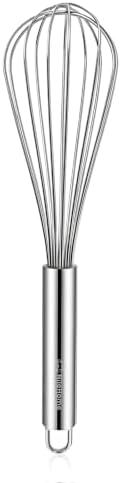 NileHome 1-Pack Stainless Steel Whisk,Kitchen Utensils for Cooking by NileHome