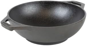 Lodge Pre-Seasoned Cast Iron Stir Fry Mini Wok, PFAS-Free, 9 Inches - Image 4