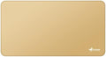 FLASLD Large Under The Grill Protective Deck and Patio Mat, 32 x 60 inches Oil-Proof, Fireproof Indoor Fireplace Mat Prevents Ember Damage Wood Floor, Khaki by FLASLD