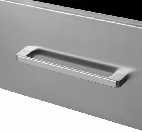 Outdoor Kitchen Drawers,18" W x 23" H x 23" D Stainless Steel BBQ Triple Drawer, Flush Mount Access 3 Drawer for Outdoor Kitchen,BBQ Island - Image 7