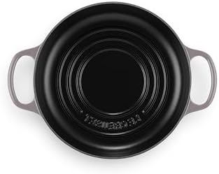 Le Creuset Enameled Cast Iron Round Bread Oven, 9.5 inch, Oyster - Image 3