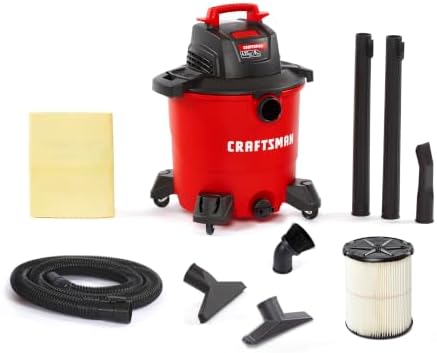 CRAFTSMAN CMXEVBE18690 9 Gallon 4.25 Peak HP Wet Dry Shop Vacuum by CRAFTSMAN