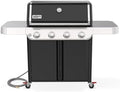 Weber Genesis E-415 Gas Grill for Outdoor Cooking, Natural Gas Grill, Black by Unknown