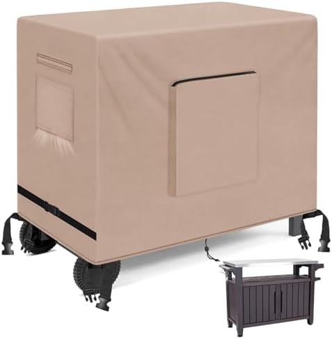 Kovshuiwe Outdoor Table Casing for 38 Inch Keter- 36''L x 24''W x 35''H by Kovshuiwe