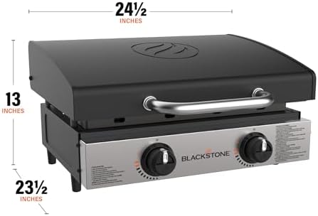 Blackstone® 1813 Original 22" Tabletop Griddle with Hood - Image 3