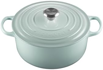 Le Creuset Enameled Cast Iron Round Dutch Oven, 5.5 qt., Sea Salt by Unknown