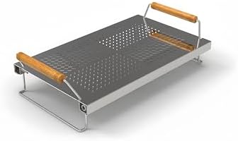 Adjustable Grill Warming Rack for Blackstone Flat Top Griddle 28 inch - Stainless Steel Warming Cooking Rack | Grates Grids Accessories for Weber and Most Flat Top/Table Top Griddle Grills by Senvasfa