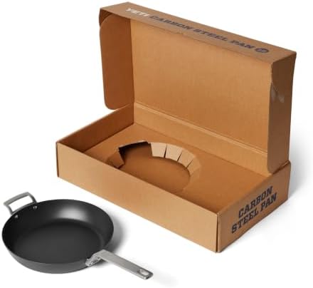 YETI Carbon Steel Skillet 12" - Pre-Seasoned Nonstick, Rust-Resistant, Use on Stovetop, Oven, Grill, or Campfire - Image 5