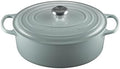 Le Creuset Enameled Cast Iron Oval Dutch Oven, 6.75 qt., Sea Salt by Unknown