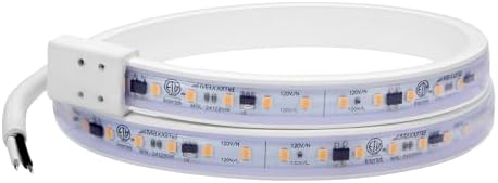 Maxxima 24 in. Hardwired LED Under Cabinet Strip Light, 920 Lumens, 3000K by MaxximaLEDLighting