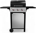 GasOne GP-1030S One 3 Burner Stainless Steel– Outdoor Cabinet Style with Wheels-High-Temperature Paint Coating Gas BBQ Grill – Elegant and Luxurious Design, Black by GasOne