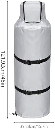 Propane Tank Protective Cover 100lb Gas Van Insulated Storage - Image 6