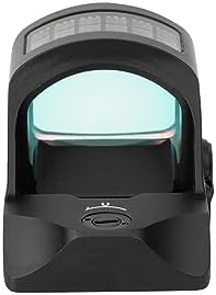 HOLOSUN 407C/507C-X2 Series, 2 MOA Dot, 32 MOA Circle Dot Options, 7075 Aluminum, Open, Solar, Shake Awake, RMR Footprint (Red or Green Reticle) (Black, Burnt Bronze) - Image 4