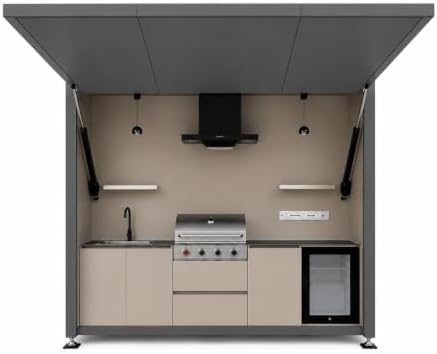 Sunnyjoy Modular Outdoor Kitchen Pro, Premium Aluminum Cabinet System-2 - Image 3