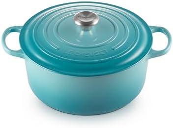 Le Creuset Enameled Cast Iron Round Dutch Oven, 7.25 qt., Caribbean by Unknown