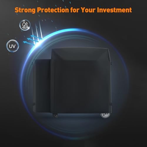 Heavy Duty 600D Polyester Cover Compatible with Pit Boss Competition Series 1600 PB1600CS, Titan Wood Pellet Grill, Pro Series 1600 Elite Grill,Navigator 1600 Wood Pellet Grill Without Smoke Stack - Image 5