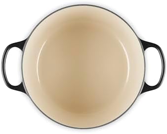 Le Creuset Enameled Cast Iron Signature Deep Round Oven, 6.5 qt., Licorice - Image 3