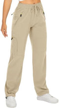 Toomett Women‘s Hiking Cargo Pants UPF 50 Quick Dry with Zipper Pockets by Toomett