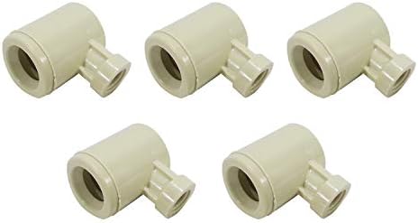 Misting Fittings (1/4-Pump Fitting- Elbow Swivel Male Thread to Push Lock)-Pack of 5 by Mistcooling