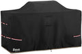 Bitubi 78 Inch Island Grill Cover - 600D Heavy Duty Waterproof All Weather Protection Extra Large Grill Cover,Black by PatioFurnitureCovers