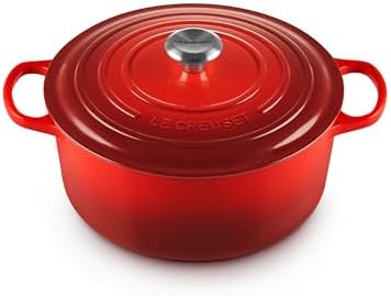 Le Creuset Enameled Cast Iron Round Dutch Oven, 7.25 qt., Cerise by Unknown