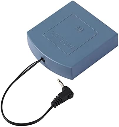 External Power Supply Box with 2.5mm and 3.5mm Jack for Some Safe Box with External Battery Supply, 4 AA Battery Holder with Wires, 6V Backup Power Source for The Safe Box by Unknown