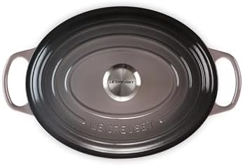 Le Creuset Enameled Cast Iron Oval Dutch Oven, 5 qt, Oyster - Image 2