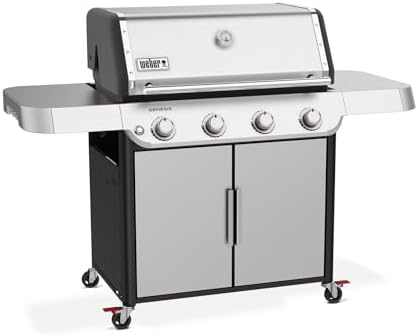Weber® Genesis S-415 Gas Grill, Propane Grill, Stainless Steel BBQ Grill - Image 3