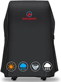 Comnova Grill Cover 30 Inch - 7105 BBQ Cover for Weber Spirit 210 Gas Grill Heavy Duty & Waterproof, Barbecue Cover for Weber Spirit E-210 Grill with Side Trays Fold Down (NOT Fit Spirit II E-210) by MCOMNOVAOUTDOORS