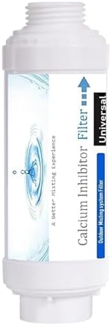 Misting System Calcium Inhibitor Filter Mister Water Filter by RUITN