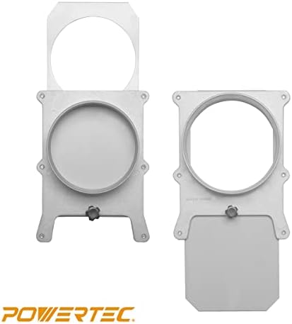 POWERTEC 70227-P2 6-Inch Aluminum Blast Gate for Dust Collector, Dust Collection Fittings, 2 PK - Image 4