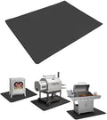 UNCO- Large Under Grill Mats for Outdoor Grill, 65" x 48", Black Double-Sided, Fireproof, Reusable, Portable, 3 Layers, Waterproof & Easy to Clean, Grill Matt for Outdoor Grill Deck Protector by Unco