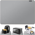 FLASLD Heat Resistant Mat for Air Fryer Site on, Fireproof Silicone Mats for Kitchen Counter, Countertop Protector, No-slip and Waterproof (Gray, 12"X18") by FLASLD