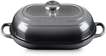 Le Creuset Enameled Cast Iron Oval Bread Oven, 11.5 inch, Oyster by Unknown