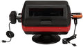Americana Electric Tabletop Grill with easy-view window and rotisseri, Satin Black by MECO