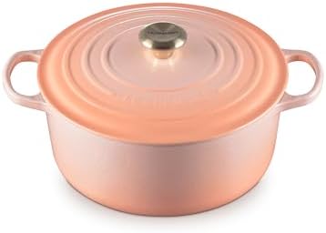 Le Creuset Enameled Cast Iron Round Dutch Oven, 5.5 qt., Peche by Unknown