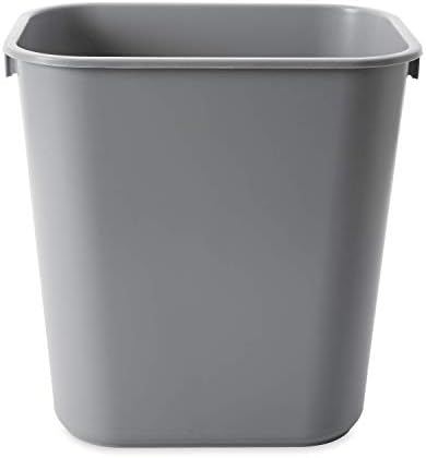 Rubbermaid Commercial Products Wastebasket, Gray, 3.25-Gal, Pack of 12 - Image 2