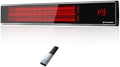 ThermoMate Electric Infrared Patio Heater 1500W Low Glare by ThermoMate
