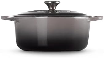 Le Creuset Enameled Cast Iron Round Dutch Oven, 9 qt., Oyster - Image 4