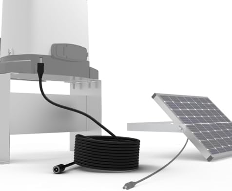 Blütezeit Solar Sliding Gate Opener System Expansion Kit - 17FT DC Link Harness for ME-GO-600 Gate Motor, Solar Controller Integration Module by Bl%C3%BCtezeitGateSystems