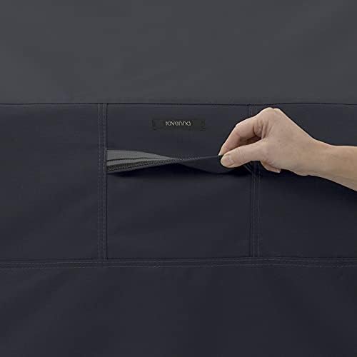 Classic Accessories Ravenna Water-Resistant 64 Inch BBQ Grill Cover, Black - Image 5