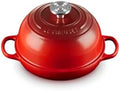 Le Creuset Enameled Cast Iron Round Bread Oven, 9.5 inch, Cerise/Crucible by Unknown